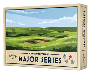Callaway Limited Edition Chrome Tour Major Series: July Major 2026 palline da golf