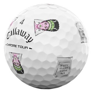 Callaway Chrome Tour Truvis palline da golf 2026, Halloween