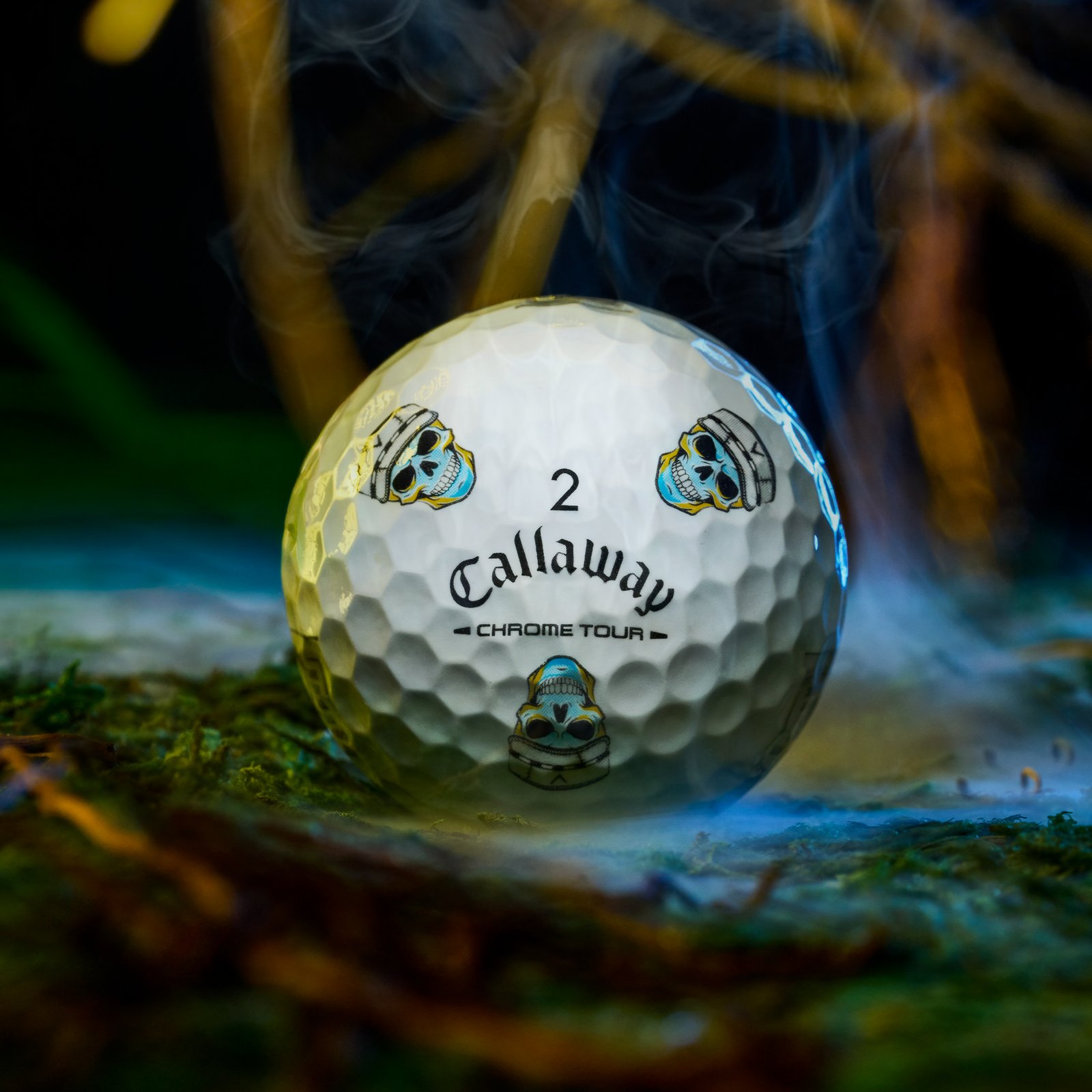 Callaway Chrome Tour Truvis palline da golf 2026, Halloween