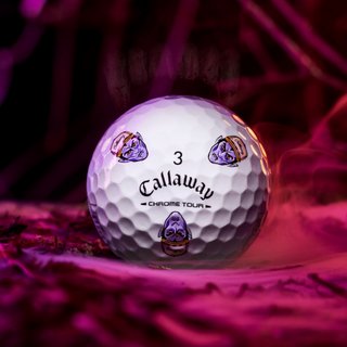 Callaway Chrome Tour Truvis palline da golf 2026, Halloween