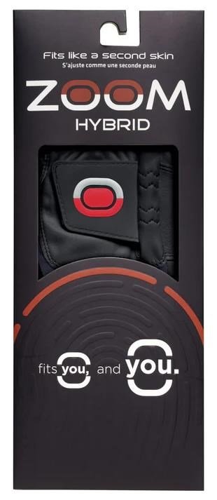 Zoom Hybrid guanto da golf da uomo, nero