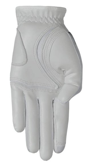Zoom Hybrid guanto da golf da uomo, bianco