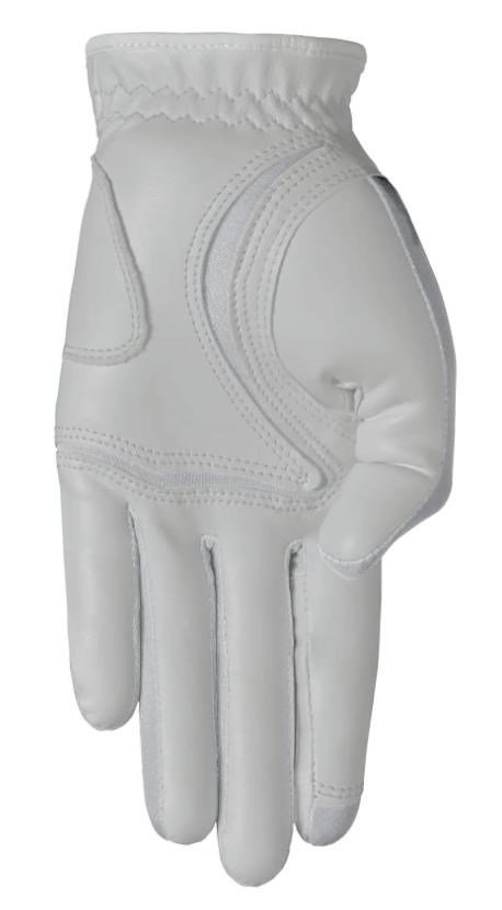 Zoom Hybrid guanto da golf da uomo, bianco