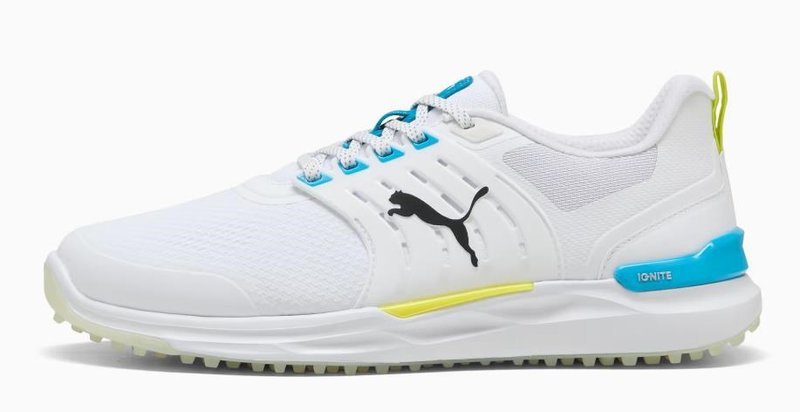 Puma Ignite Elevate 2 scarpe da golf uomo, bianco/blu