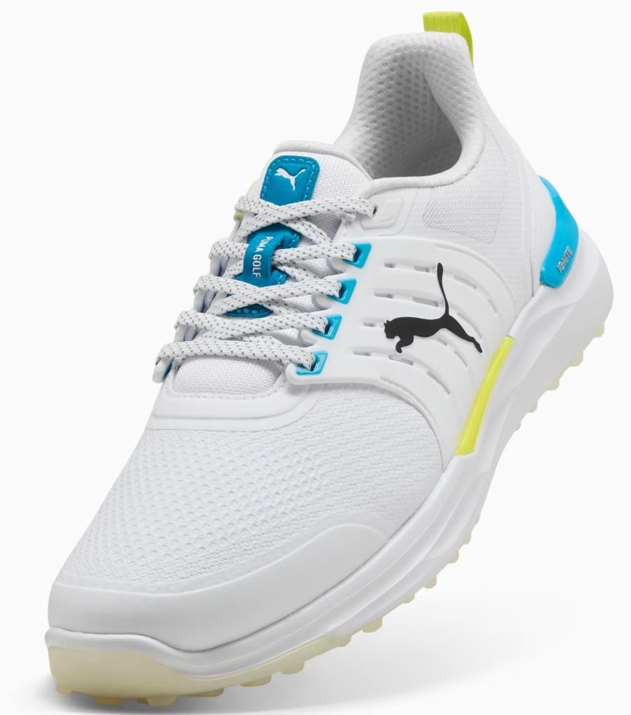Puma Ignite Elevate 2 scarpe da golf uomo, bianco/blu