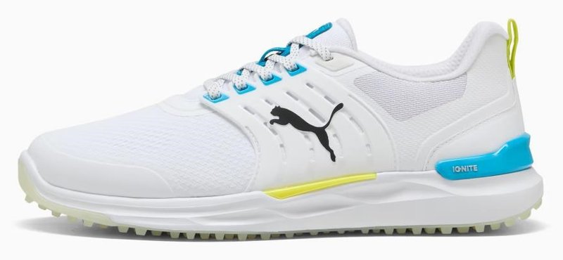 Puma Ignite Elevate 2 scarpe da golf uomo, bianco/blu