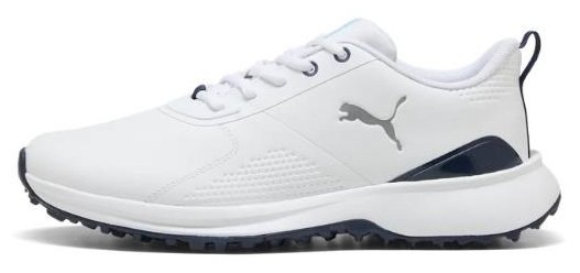 Puma Fusion Grip 6 Evo scarpe da golf uomo, bianco/argento