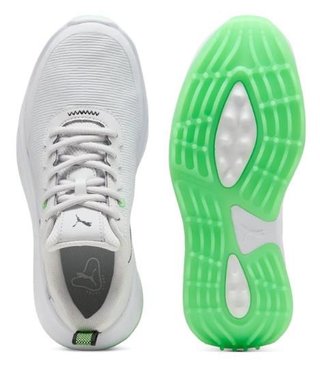 Puma Golf Puma Gruve Sport scarpe da golf junior, bianche