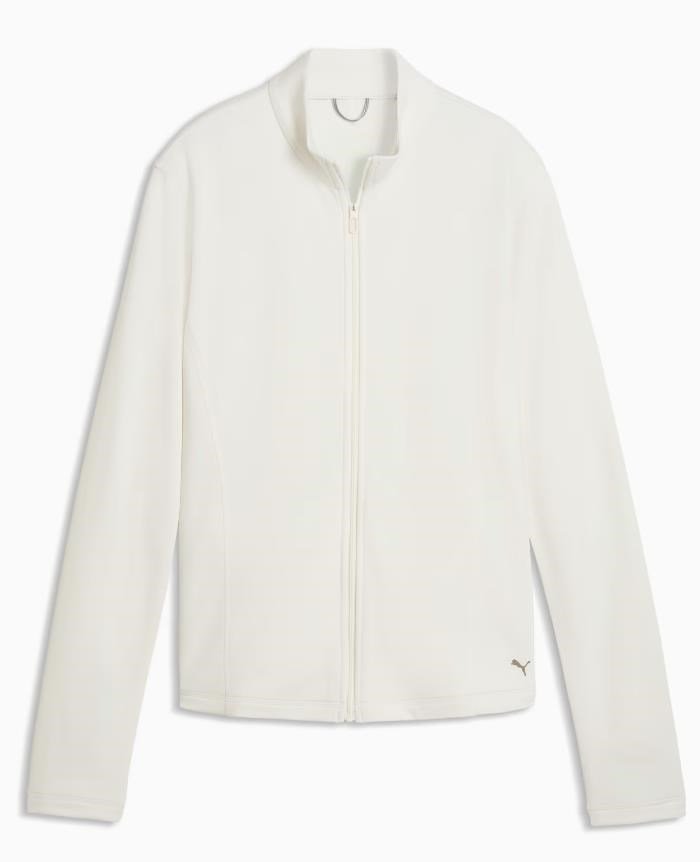 Puma Pure Textured Full-Zip giacca donna, warm white