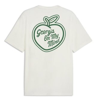 Puma 30904 polo uomo, warm white/green