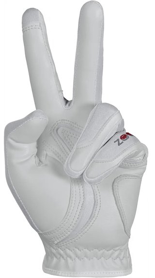 Zoom Hybrid guanto da golf donna, bianco