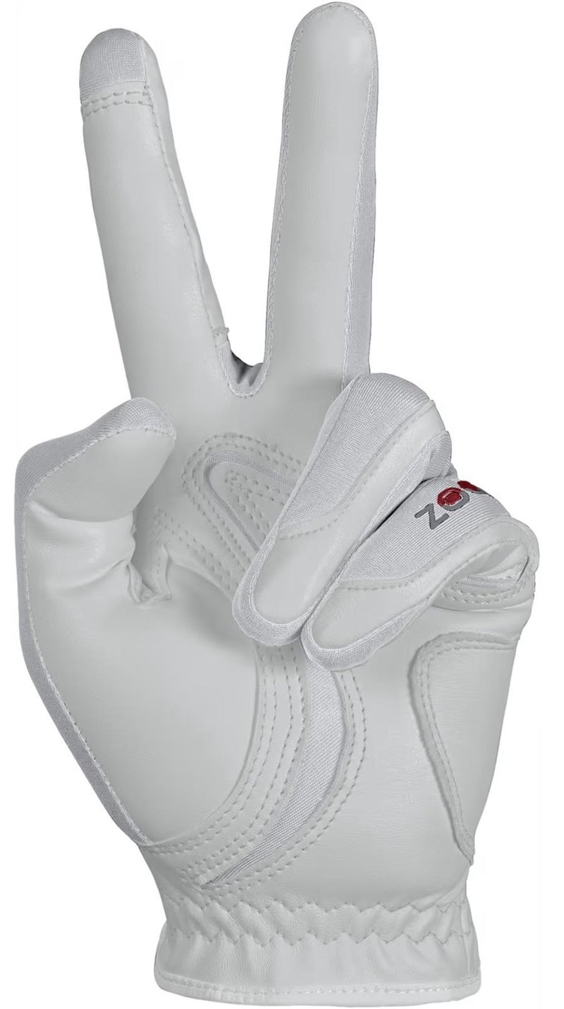Zoom Hybrid guanto da golf donna, bianco