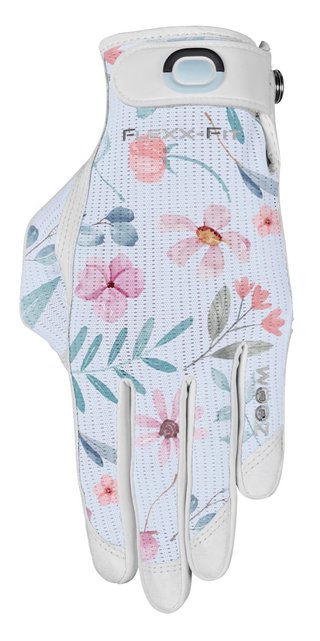 Zoom Sun Style Powernet guanto da golf donna, bianco/fiore