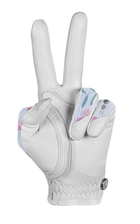 Zoom Sun Style Powernet guanto da golf donna, bianco/fiore