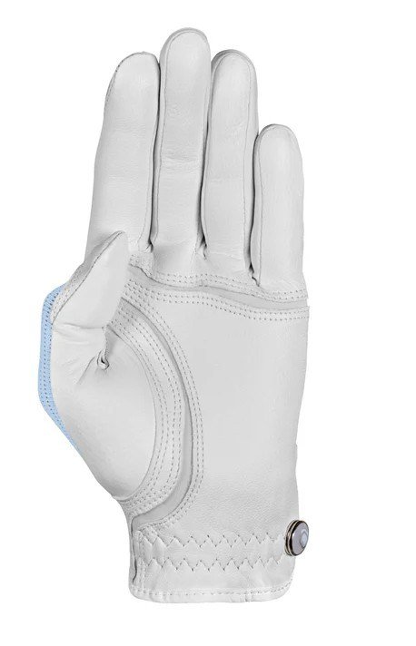 Zoom Sun Style Powernet guanto da golf donna, bianco/blu ghiaccio