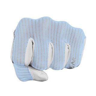 Zoom Sun Style Powernet guanto da golf donna, bianco/blu ghiaccio