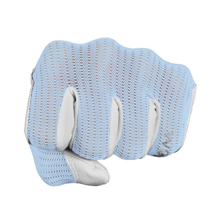 Zoom Sun Style Powernet guanto da golf donna, bianco/blu ghiaccio