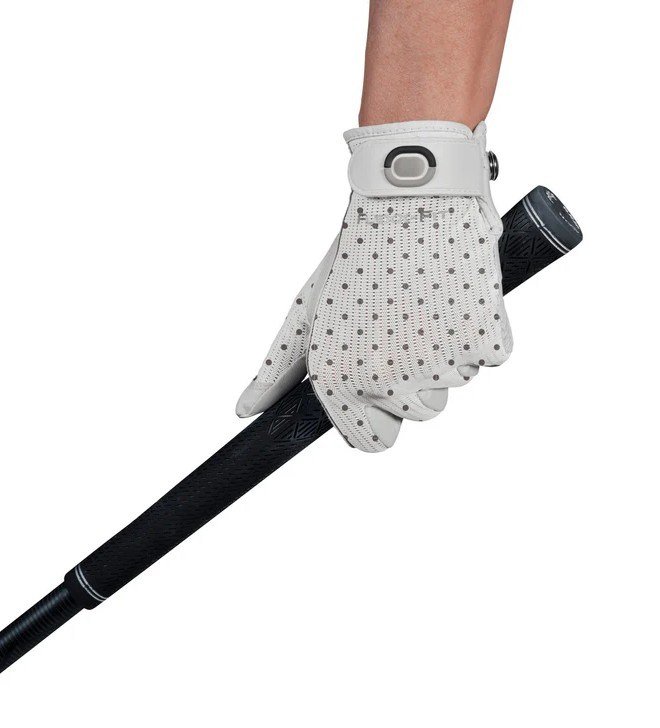 Zoom Sun Style Powernet guanto da golf da donna, bianco/pois