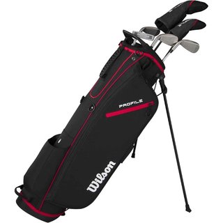 Wilson Profile set golf da uomo (grafite), mancino + sacca stand