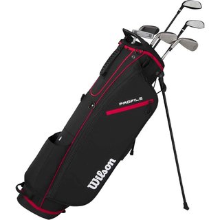 Wilson Profile set golf da uomo (grafite), mancino + sacca stand