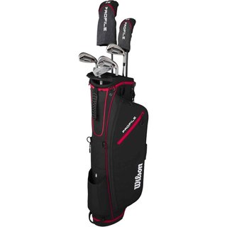 Wilson Profile set golf da uomo (grafite), mancino + sacca stand