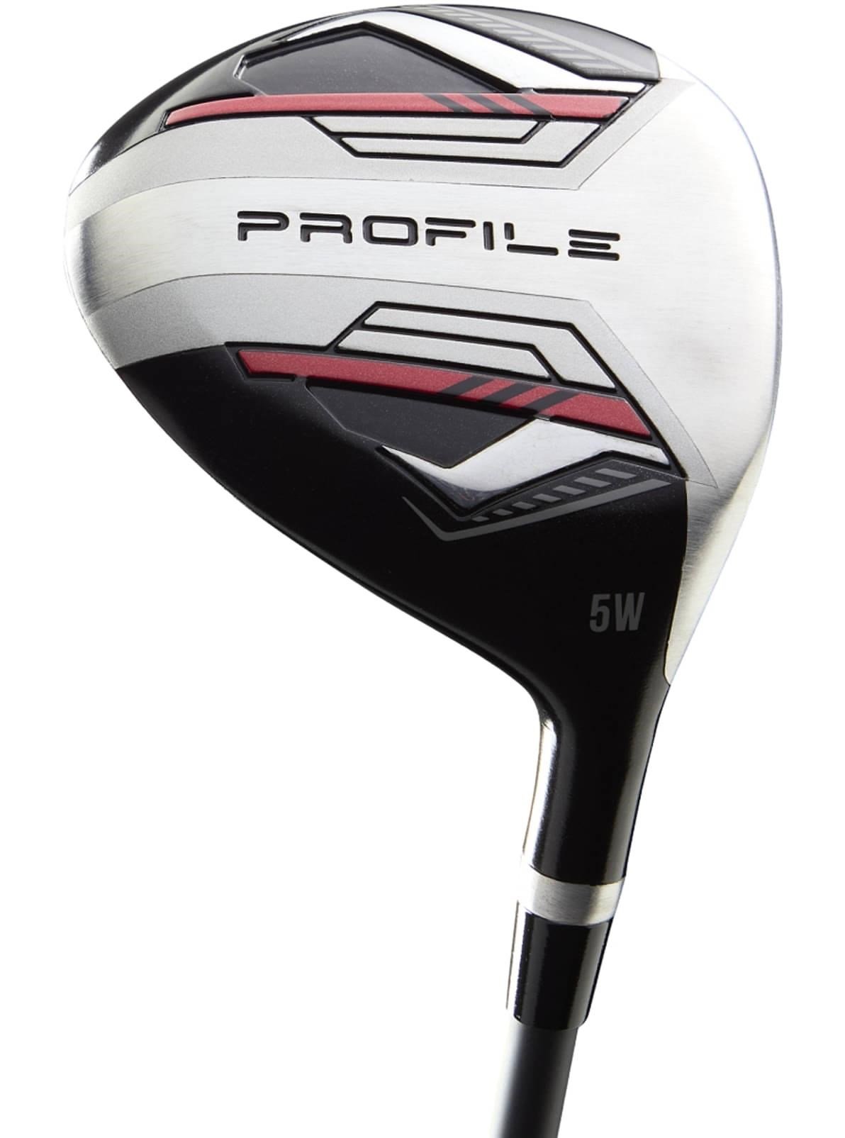 Wilson Profile set golf da uomo (grafite), mancino + sacca stand