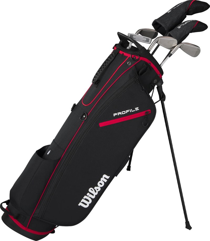 Wilson Profile set golf da uomo, acciaio, +stand bag