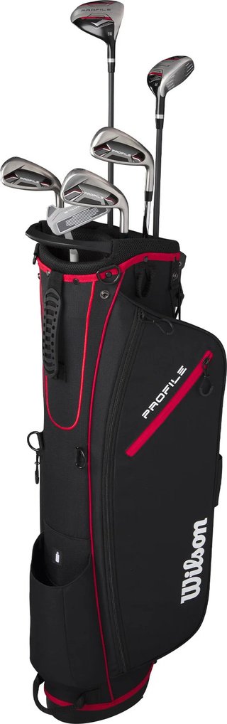 Wilson Profile set golf da uomo, acciaio, +stand bag