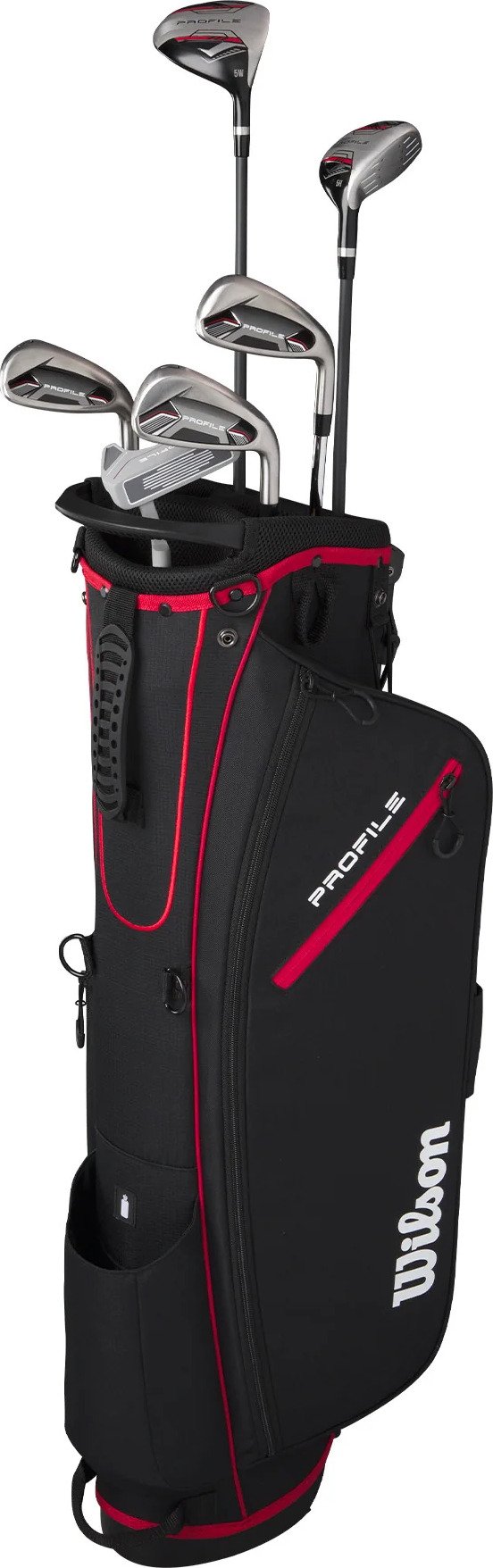 Wilson Profile set golf da uomo, acciaio, +stand bag
