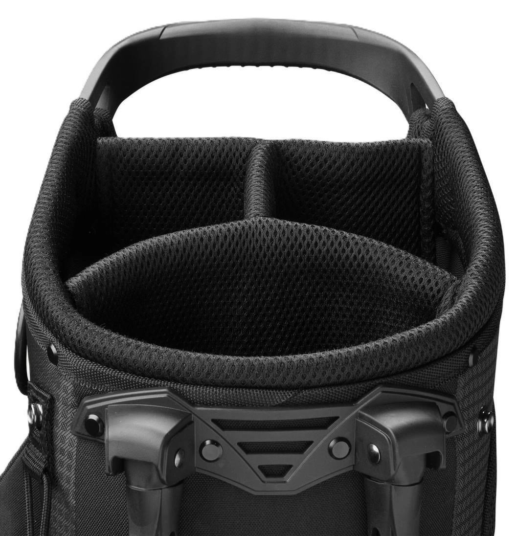 Wilson Profile set golf da uomo (acciaio), MRH + borsa stand, nero/rosso/argento