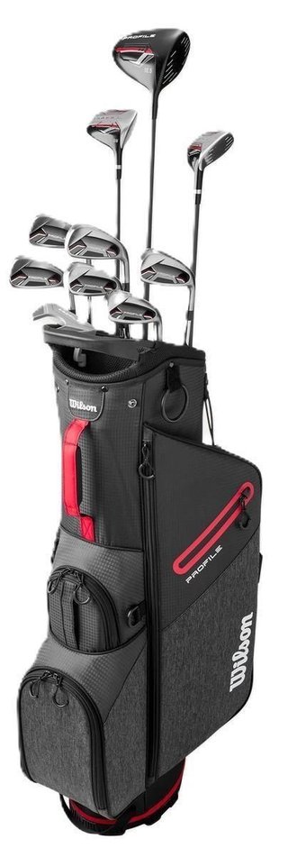 Wilson Profile set golf da uomo (grafite), MRH + borsa stand