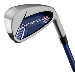 Wilson Profile Ladies set golf da donna, LLH + borsa carrello, navy/oro rosa/argento