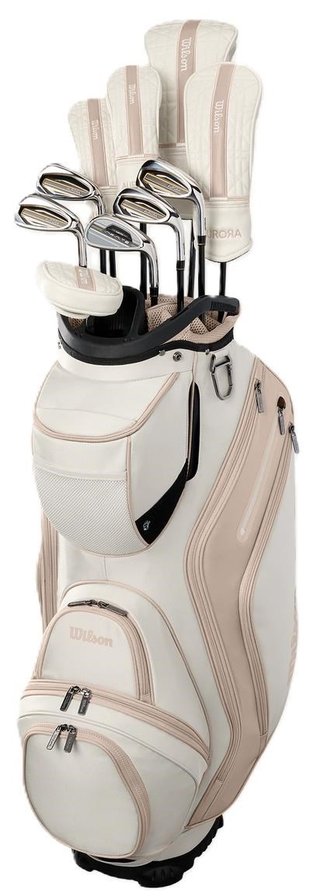 Wilson Aurora set golf da donna (grafite), mancina + borsa carrello