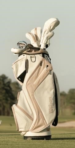 Wilson Aurora set golf da donna (grafite), mancina + borsa carrello