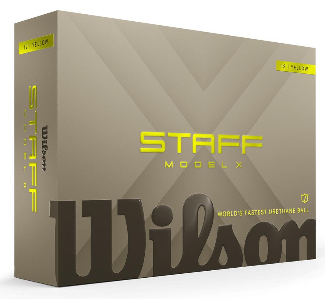 Wilson Staff Model X palline da golf 2026, gialle