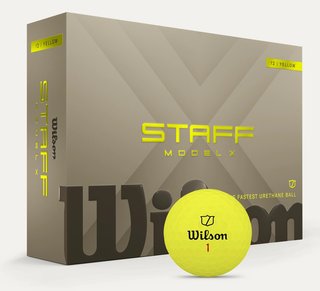 Wilson Staff Model X palline da golf 2026, gialle