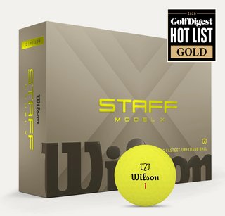 Wilson Staff Model X palline da golf 2026, gialle