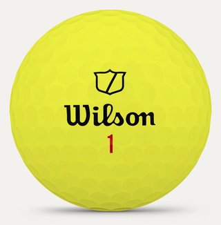 Wilson Staff Model X palline da golf 2026, gialle