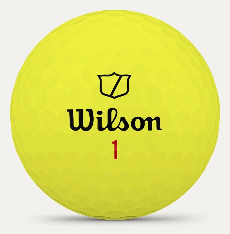 Wilson Staff Model X palline da golf 2026, gialle