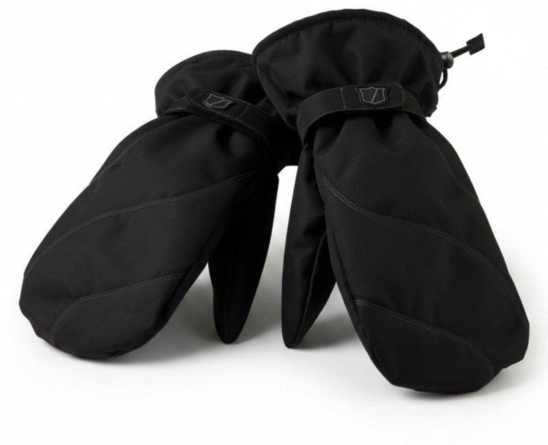 Wilson Winter Mittens guanti da uomo, neri
