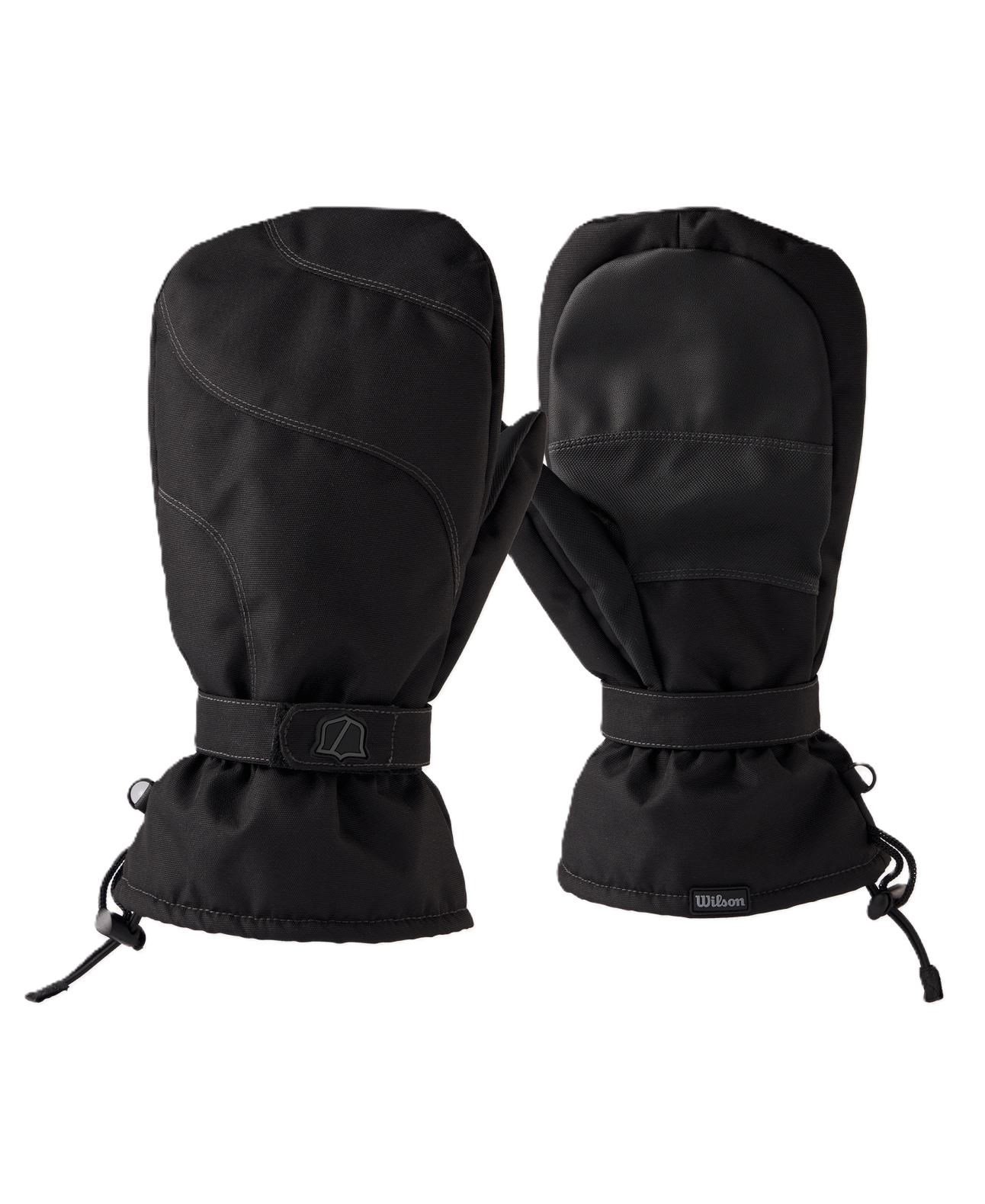 Wilson Winter Mittens guanti da uomo, neri