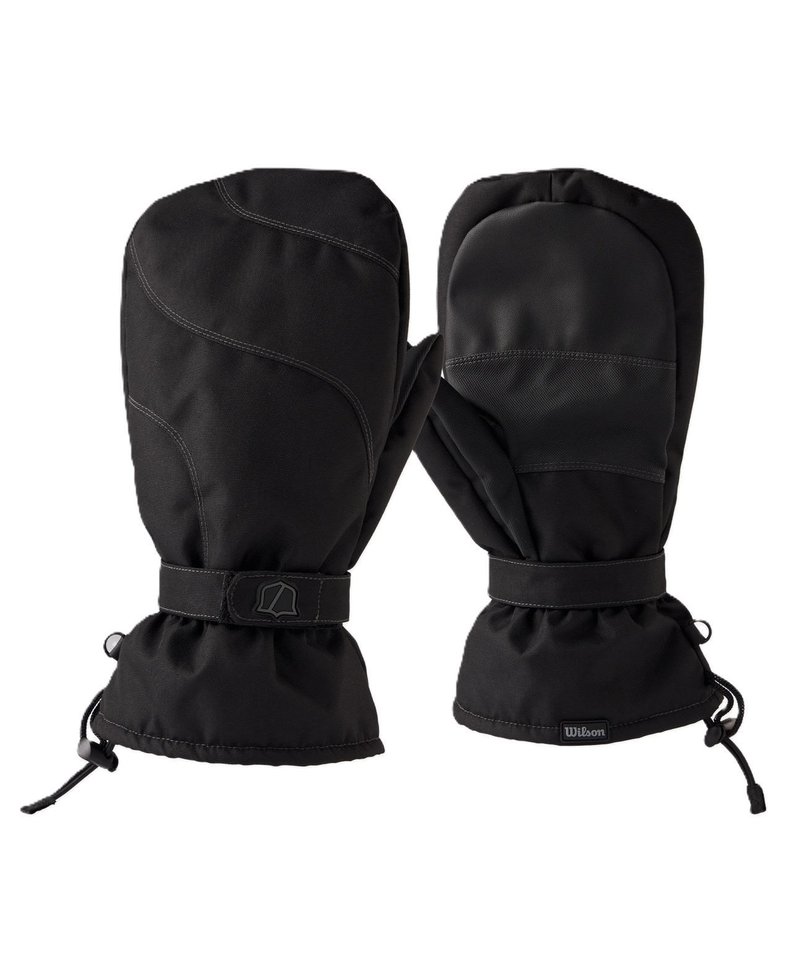 Wilson Winter Mittens guanti da uomo, neri