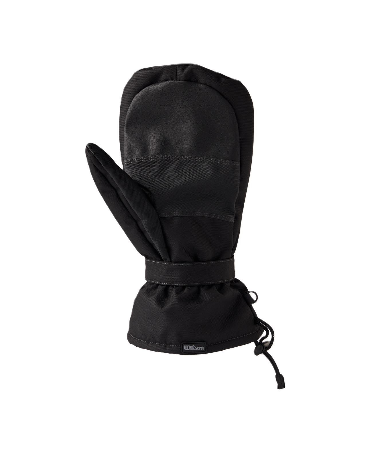 Wilson Winter Mittens guanti da uomo, neri