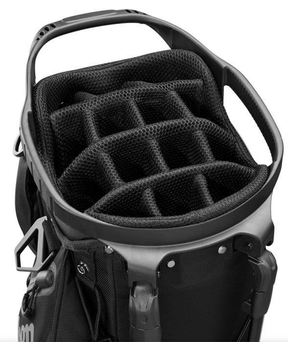 Wilson Talus 14 stand bag, nero/nero