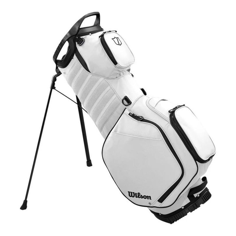 Wilson Talus 14 stand bag, bianco/nero