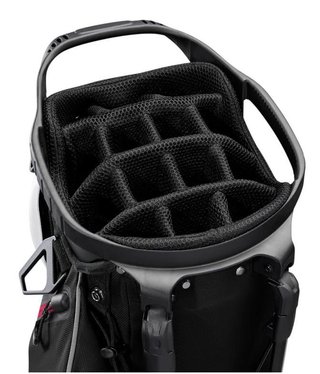 Wilson Talus 14 stand bag, bianco/nero