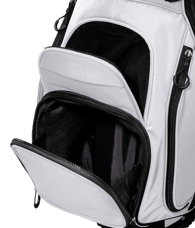 Wilson Talus 14 stand bag, bianco/nero