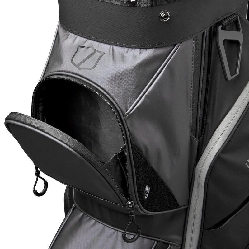 Wilson I-Lock Dry cart bag, grigio/khaki/arancione