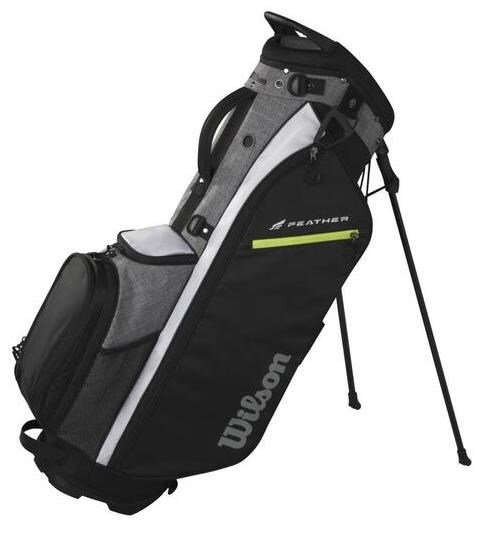 Wilson Feather stand bag, nero/grigio/bianco