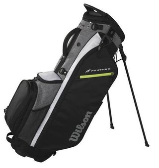 Wilson Feather stand bag, nero/grigio/bianco